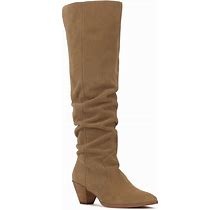 Vince Camuto Sewinny Wide Calf Boot | Women's | Taupe | Size 7 | Boots | Slouch