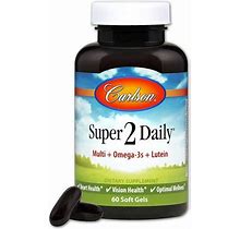 Carlson Super 2 Daily Vitamins And Minerals 60 Softgels