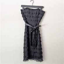 Betsey Johnson Dresses | Betsy Johnson | Silk Lace Cocktail Dress | Color: Black | Size: 6