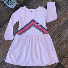 Tea Collection Dresses | Tea Collection / Pink Bird & Rainbow Dress | Color: Blue/Pink | Size: 12G