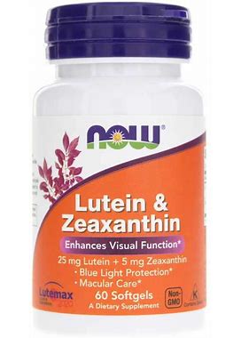 NOW Foods, Lutein & Zeaxanthin, 60 Softgels