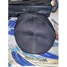 Dorfman Pacific Cabbie Cap Newsboy Hat Black Wool Hat Mens Medium