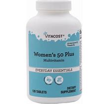 Vitacost Women's 50 Plus Multivitamin 120 Tablets