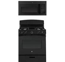 GE Appliances 2 Piece Kitchen Package W/ 30" Freestanding Gas Range & 30" Over-The-Range Microwave | Wayfair 892Bc9f40f87a0e66fa59c9270f592e3