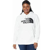 The North Face Plus Size Half Dome Pullover Hoodie Women's Clothing TNF White : 1X