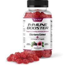 Elderberry Gummies Immune Booster, Size : 30 Servings, All Natural | Snap Supplements
