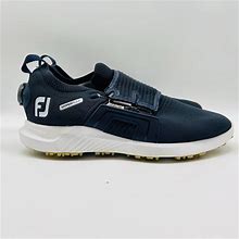 Footjoy Shoes | Footjoy Hyperflex Boa Mens 12 Blue Golf Shoes 51089 Comfort Casual Lightweight | Color: Blue | Size: 12