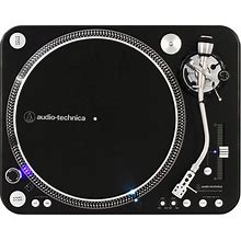 Audio-Technica AT-LP1240-USBXP Direct-Drive Professional DJ Turntable Direct Drive Turntable, With Switchable Phono Preamp, USB Interface, Removable