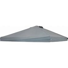 Sunnydaze Decor, 12 X 12 Premium Canopy Shade - Gray, Fits Canopy Length 12 Ft, Fits Canopy Width 12 Ft, Material Other, Model WUY-059