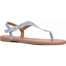 Women's Nari Flat Sandal - Light Blue - Size 7m