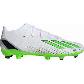 Adidas X Speedportal.2 FG Soccer Cleats, Men's, M5.5/W6.5, White/Green