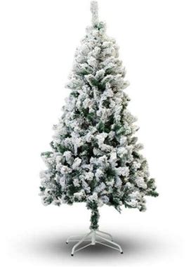 Perfect Holiday PVCS-6 PVCS-6 6 ft. Pvc Snow Flocked Christmas Tree