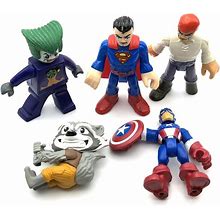 Imaginext Marvel Super Heroes Captain America & Superman, Pirate Plus Other Toys