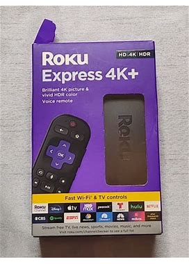 Roku Express 4K+ 3941R2 Hdr 2022 Media Streamer