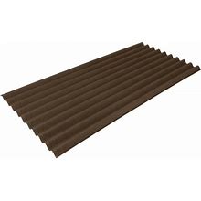 Ondura Premium 38X79 Brown Roofing Panel