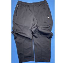 Champion Authentic Navy Blue Track Pants Men Size Xl