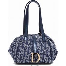 Christian Dior Pre-Owned - Trotter Tote Bag - Women - Canvas - One Size - Blue
