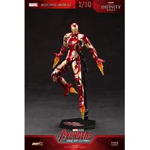 ZD Toys Marvel Ironman Mark XLIII MK 43 Deluxe Ver. (Official Licensed Product)