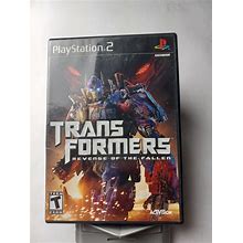 Transformers Revenge Of The Fallen (Sony, Playstation2, 2009) No Manual