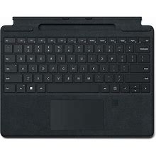 Surface Pro 9, 8, X - Signature Type Cover Keyboard With Fingerprint Reader
