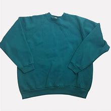 Fruit Of The Loom Sweaters | Vtg Fruit Of The Loom Clothing Crewneck Sweater Xl | Color: Blue | Size: Xl