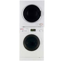 Laundry Pair-1.6 Cu.Ft. Front Load Washer & Short Dryer For Sale