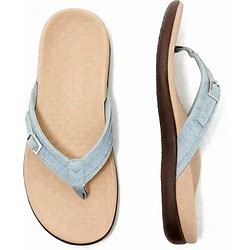 Summer Orthopedic Sandals For Women Girls Non Slip Sole Flip Flops Summer Beach Supply