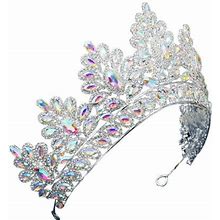 Jeweled Baroque Tiara Wedding Bride Costume Party Accessories For Party Prom