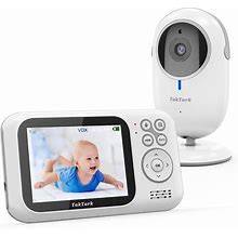 Baby Monitors, BM611 3.2" Baby Monitor With Camera And Audio, 2 Way Audio, Night Vision, Digital Zoom, VOX Mode - Video Monitor