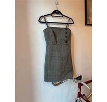 Preloved Y2K Clueless Style Urban Outfitters Plaid Mini Dress