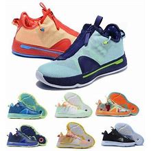 Pg Paul George 4 Mens Basketball Shoes Sneakers Gatorade Digi Camo Orange Plaid Gamer Exclusive Citrus Oreo Gx Flight Tenis Trainers Shoes