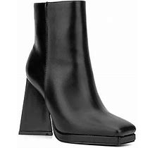 New York & Company Womens Yolanaie Stiletto Heel Chelsea Boots | Black | Regular 11 | Boots Chelsea Boots