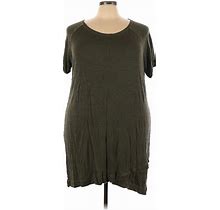 Peace & Pearls Casual Dress: Gray Dresses - Women's Size 3X
