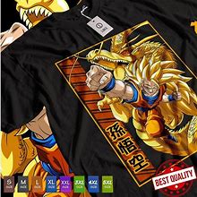 Gildan Goku T Shirt Dragon Ball Z Shirt Super Saiyan Anime Clothing Manga Japanese Tee - New Women | Color: Black | Size: M