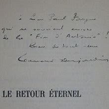 [Signed] Le Retour Éternel DUJARDIN Edouard [ ] [Softcover]