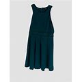 $60 Trixxi Women's Blue Sleeveless Round Neck Mini A-Line Dress Size 15