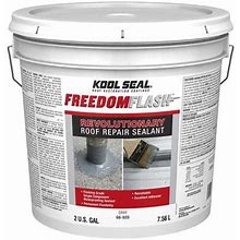 Kool Seal Freedom Flash Roof Repair Sealant Gallon Pail Size 2