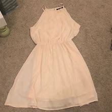 Forever 21 Dresses | Forever 21 Dress Xs... Worn Twice.. | Color: Cream | Size: Xs