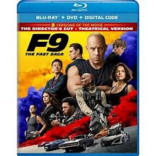 F9: The Fast Saga (Blu-Ray + DVD + Digital Copy), Universal Studios, Action & Adventure