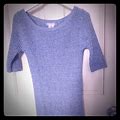 Cooperative Dresses | Mid Length Sweater Dress | Color: Blue/White | Size: 2