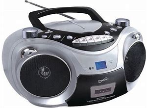 Supersonic Sc709cd Cd Boombox With Mp3 And Cassete Player