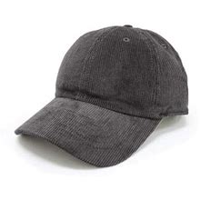 Newhattan Solid Corduroy 100% Cotton Vintage Unisex Baseball Adjustable Polo Trucker Cap Hat