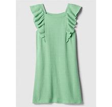 Gap Factory Girls' Textured Sweater Dress Meadow Green Size S