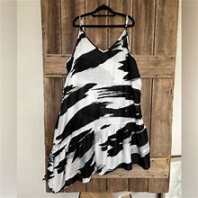 Venus Dresses | Venus Size 3X Plus Size Sundress | Color: Black/White | Size: 3X