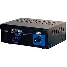 Pyle PCA1 15W X 2Ch Max Output Compact Stereo Amplifier | Amplifiers