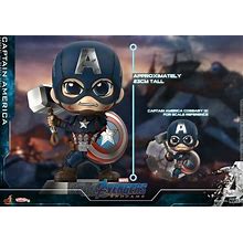 Hot Toys COSB659 Avengers Captain America & Hammer Figure Set Battle Ver Toy