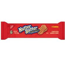 Nutter Butter CDB Nabisco Cookies, 3 Oz Bag, 48/Carton