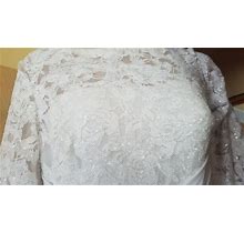 Ralph Lauren Ivory Cream Lace Formal Dress Size 2 With Tags