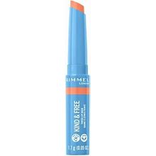 Rimmel Kind & Free Tinted Lip Balm, 003 Tropical Spark, 0.14 Oz