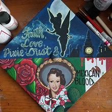 Custom Painted Graduation Cap